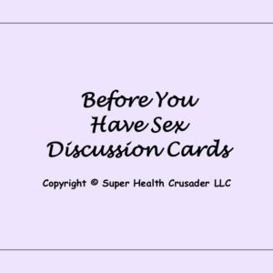 "Before You Have Sex" Discussion Cards - pdf version